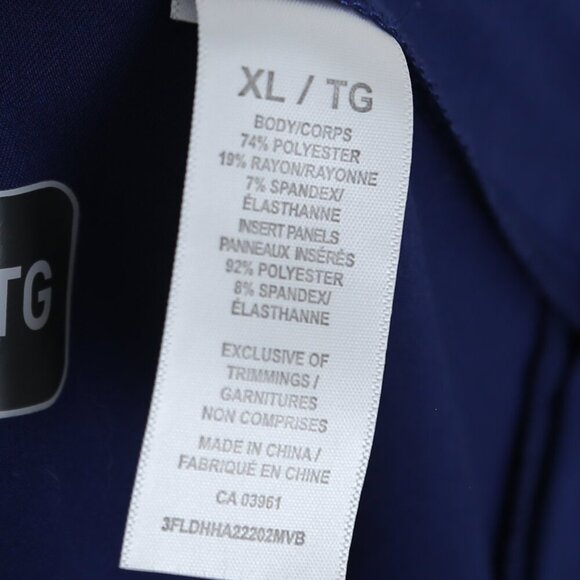 Helly Hansen Workwear Scrub Bright Blue Pullover Pants Size XL Women's - Picture 5 of 7